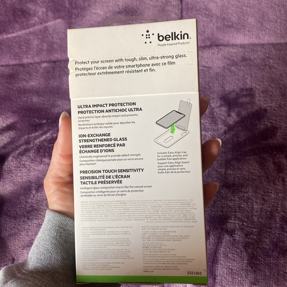 BELKIN SCREEN PROTECTOR IPHONE XS/X - Picture 2 of 3